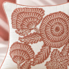 Claywhorl Embroidered Cushion Cover