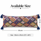 Meadow Bloom Printed Lumbar Cushion Cover