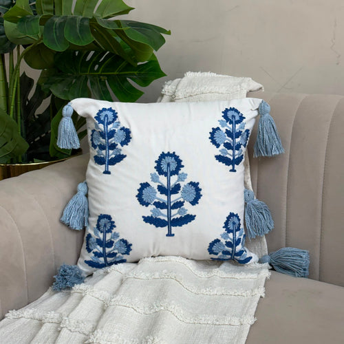 Embroidered Cushion Cover