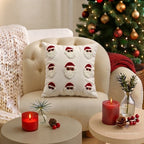 Christmas Joy Tufted Slub Cushion Cover