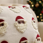 Christmas Joy Tufted Slub Cushion Cover