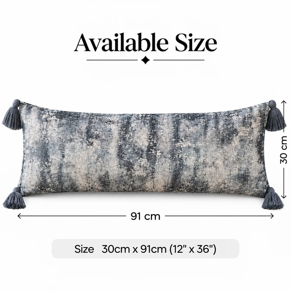 Botanical Crest Printed Cushion Cover