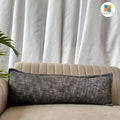 Export House Slub cotton Boho Lumbar Cover - Size:30cm x 91cm (12" x 36")