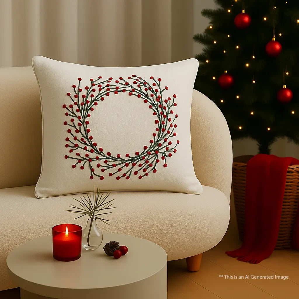 Merry Spring Cushion Cover