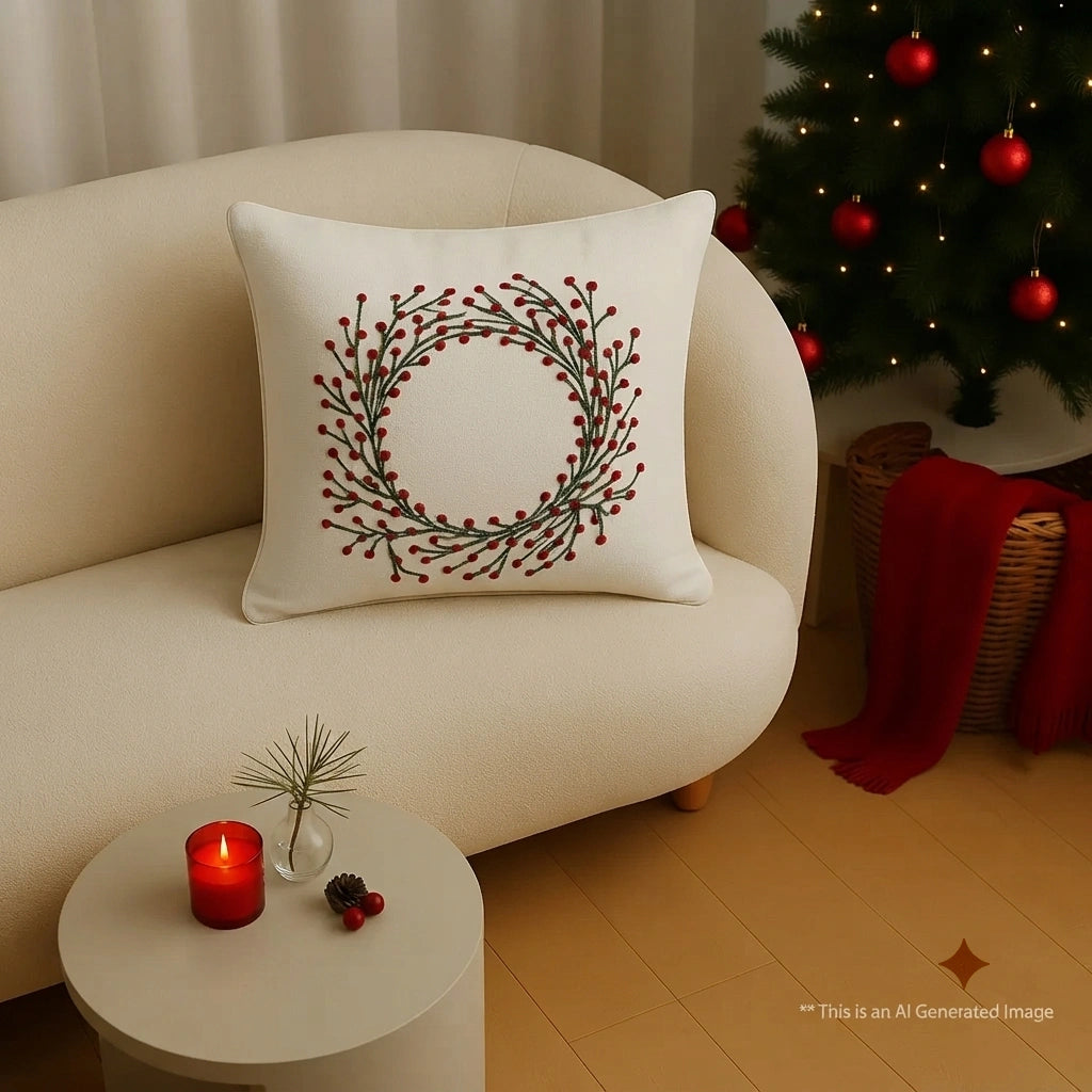 Merry Spring Cushion Cover