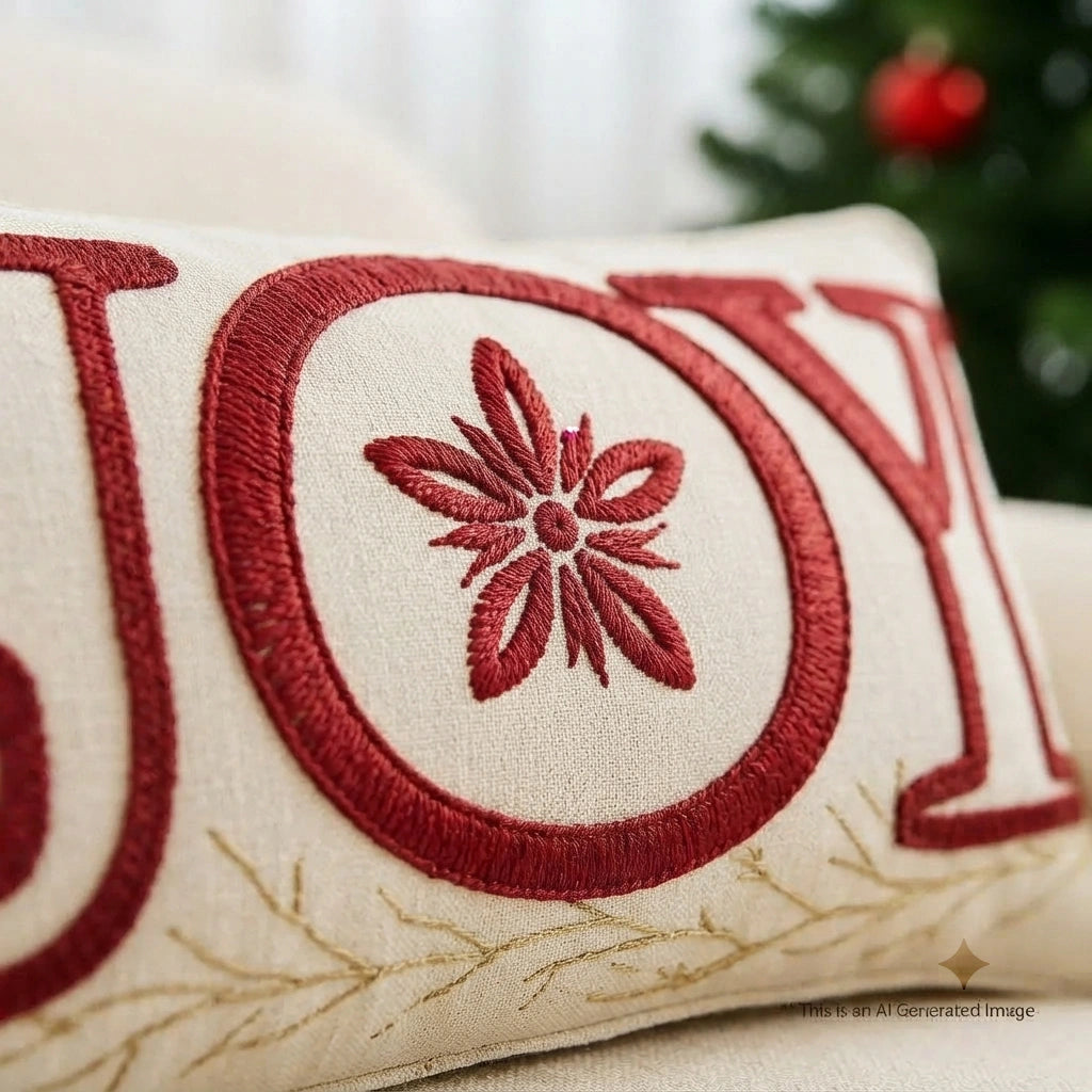 Festive Joy Cheer Lumbar Cover