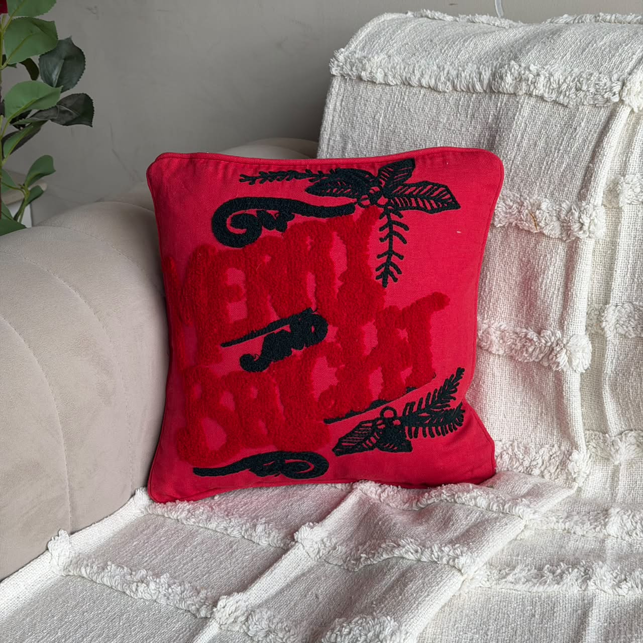 Tufted Cushion Cover