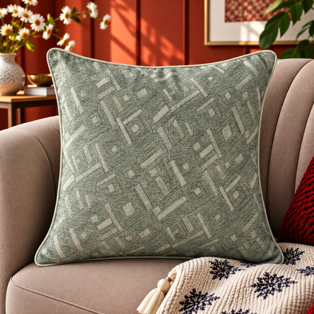 Botanical Bloom Printed Cushion Cover