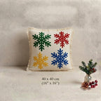 Snowflake Mosaic Cushion Cover