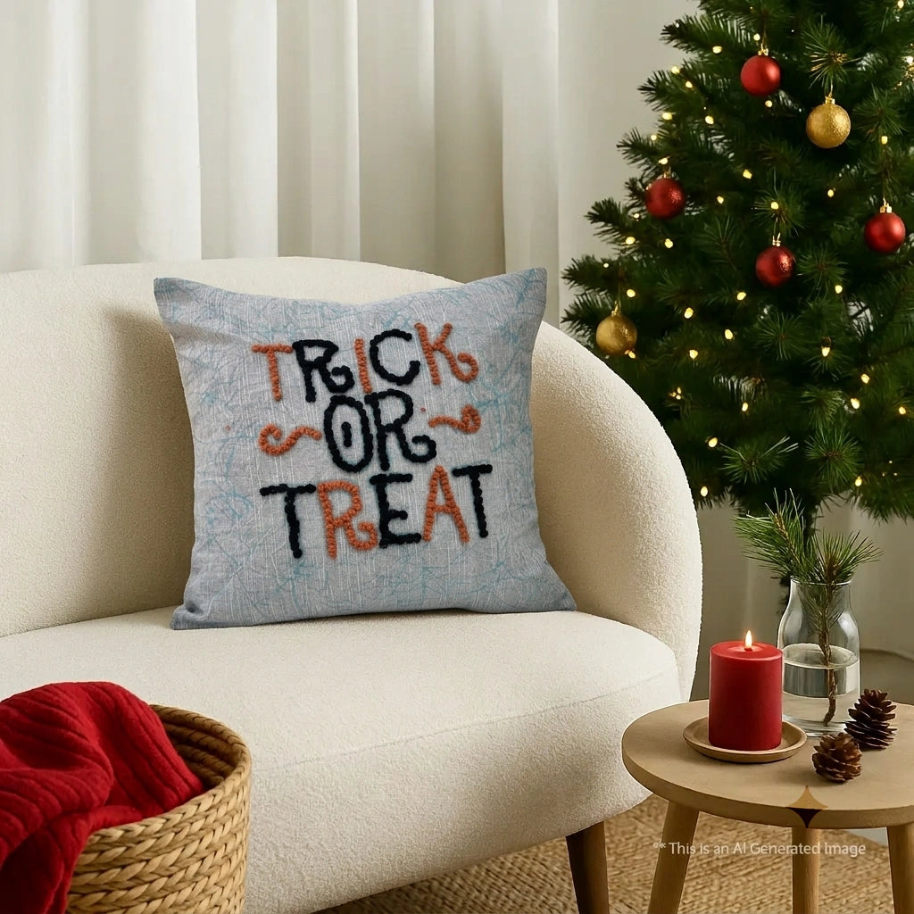 Trick or Treat Cushion Cover