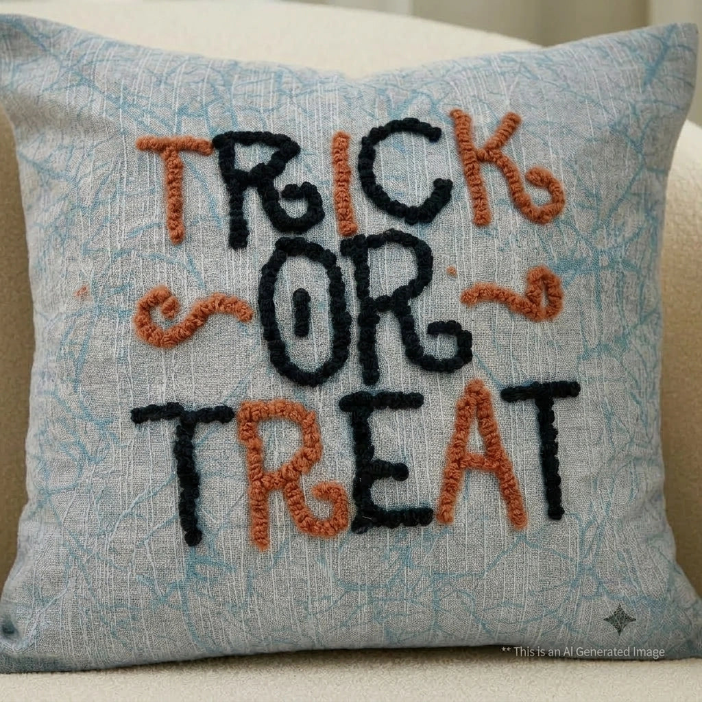 Trick or Treat Cushion Cover