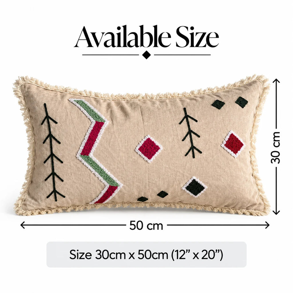 Luxe Texture Premium Lumbar Cushion Cover