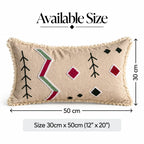Luxe Texture Premium Lumbar Cushion Cover