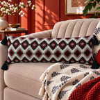 Botanical Grace Jacquard Lumbar Cushion Cove