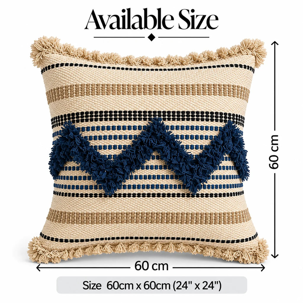 Boho Wave Premium Cushion Cover