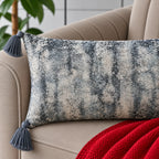 Botanical Crest Printed Cushion Cover
