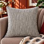 Luxe Ivory Solid Cushion Cover