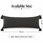 Garden Grace Jacquard Lumbar Cushion Cover