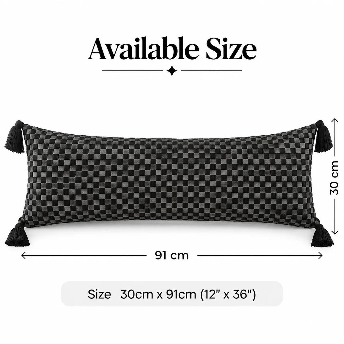 Garden Grace Jacquard Lumbar Cushion Cover
