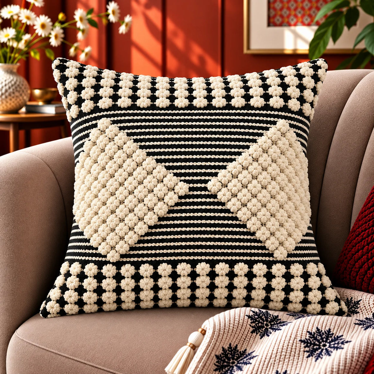 Boho Breeze Cushion Cover