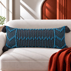 Fresh Boho Cotton Lumbar Cushion Cover