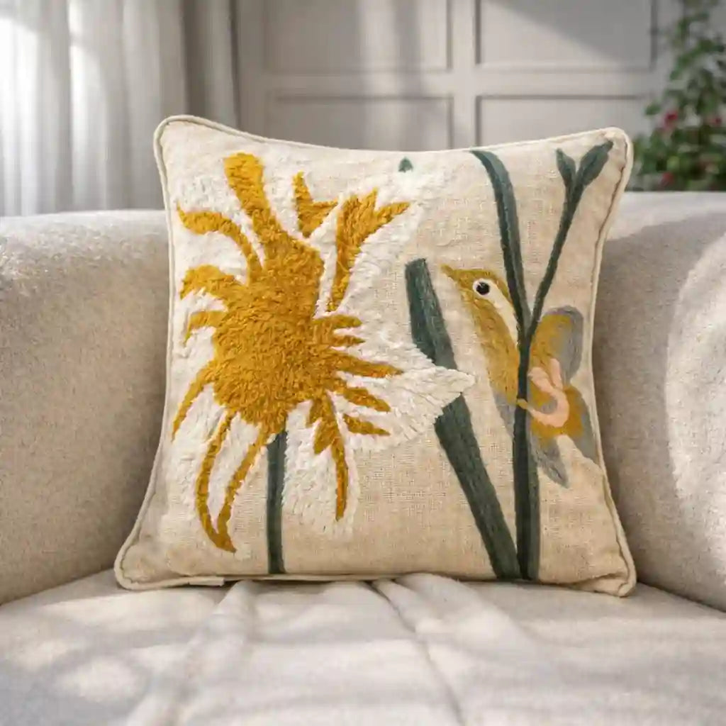 Aurela Bird Cushion Cover