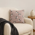 Embroidered Cushion Cover, 40cm X 40cm (16" X 16")