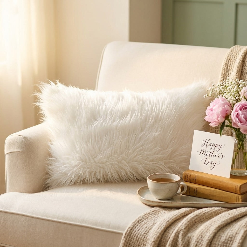 Soft Faux Fur Cushion Cover