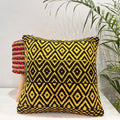 Export House Cotton Boho Cushion Cover -  Size:45cm x 45cm (18" x 18")