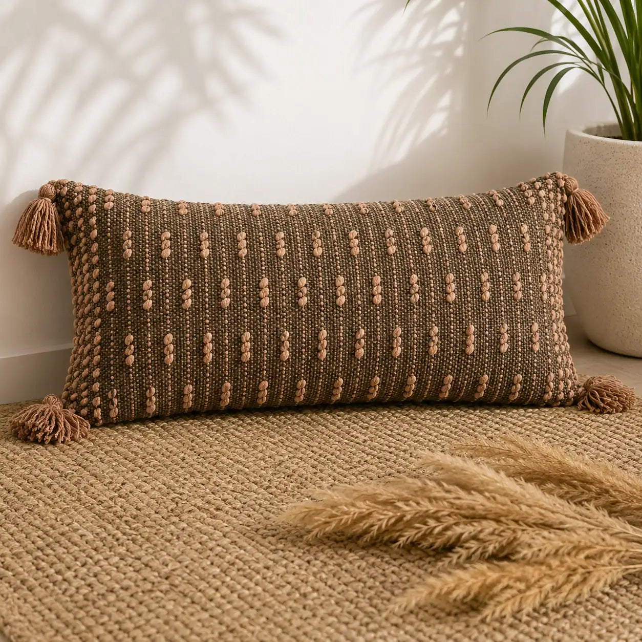 Designer Lumbar Cushion Cover 12x36 | Buy Cushions Online