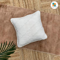 Export House Cotton Plain Cushion Cover -  Size:40cm X 40cm (16" X 16")
