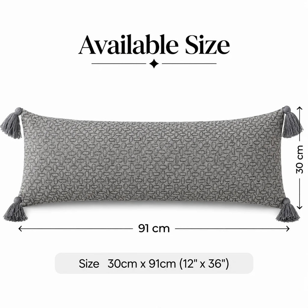 Heritage Print Jacquard Lumbar Cushion Cover