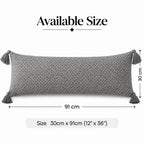 Heritage Print Jacquard Lumbar Cushion Cover