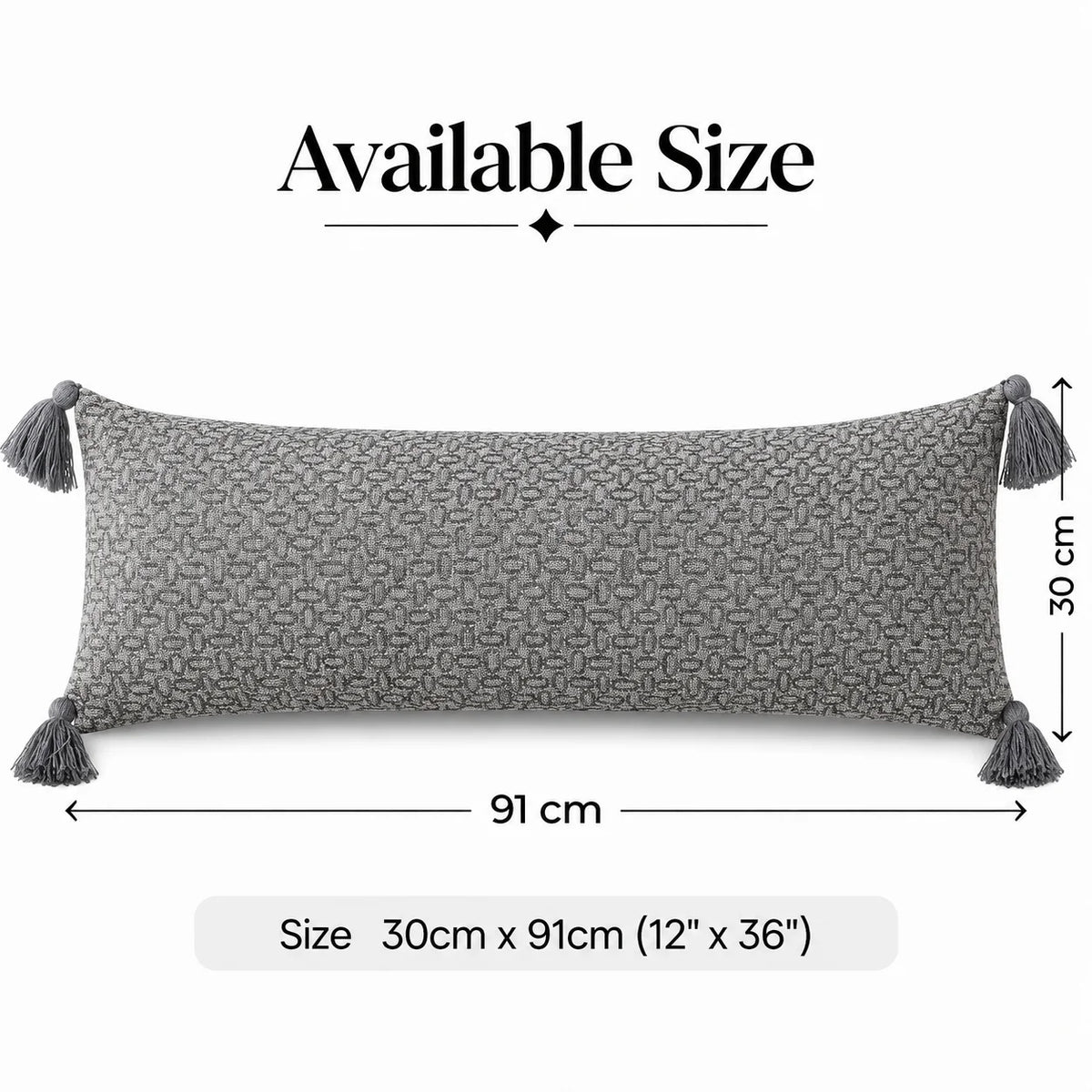 Heritage Print Jacquard Lumbar Cushion Cover