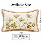 Wild Dots Embroidered Cushion Cover