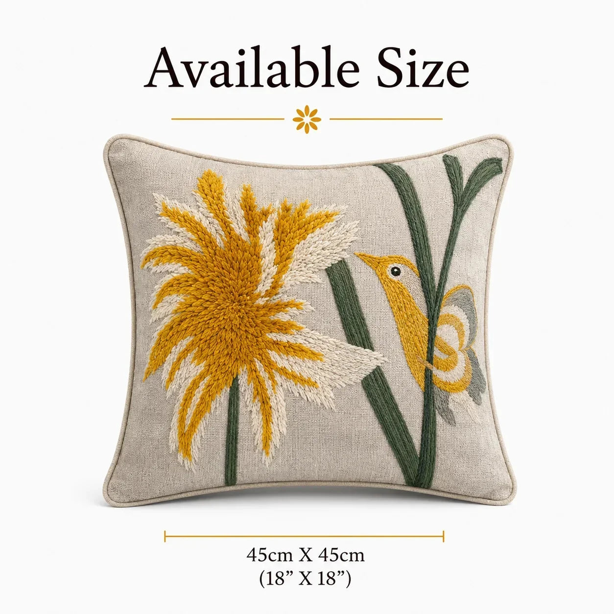 Aurela Bird Cushion Cover