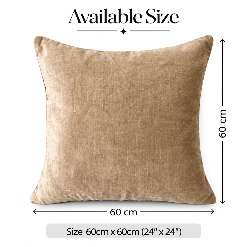 Premium Velvet Solid Cushion Cover