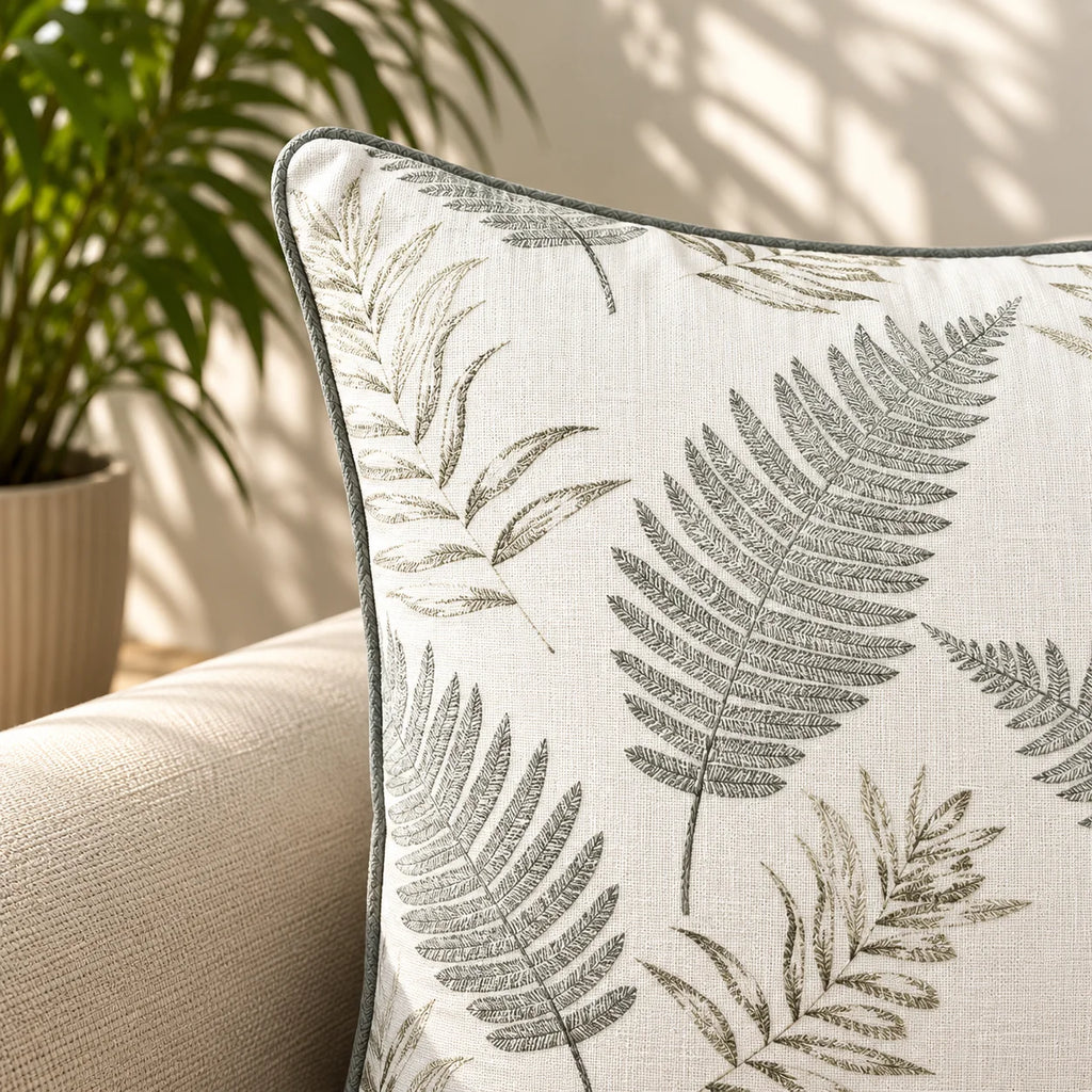 Earthbound Motif Embroided Cushion Cover