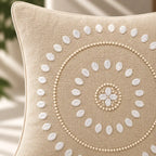 Pebblenote Beaded Cushion Cover