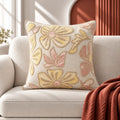 Petalora Embroidered Cushion Cover