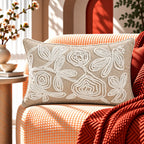 Loop Flower Premium Cushion Cover