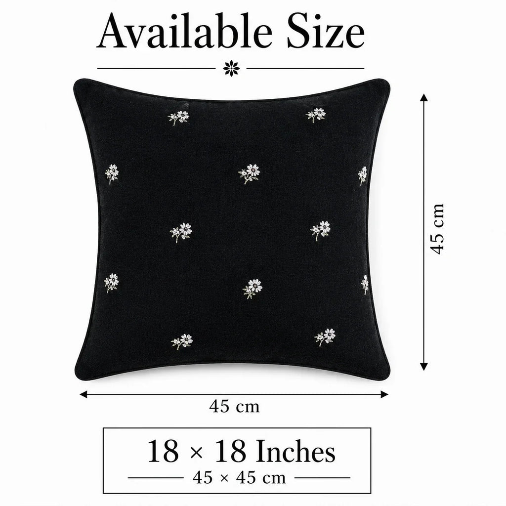 Embroidery Cushion Covers (18x 18")