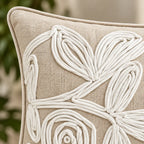 Loop Flower Premium Cushion Cover