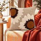 Sunhusk Embroidered Cushion Cover