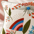 Colorvelle Embroidered Cushion Cover