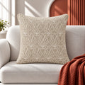 Petal Pattern Beaded Cushion Cover