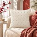 Pearl Dot Beaded Cushion Cover