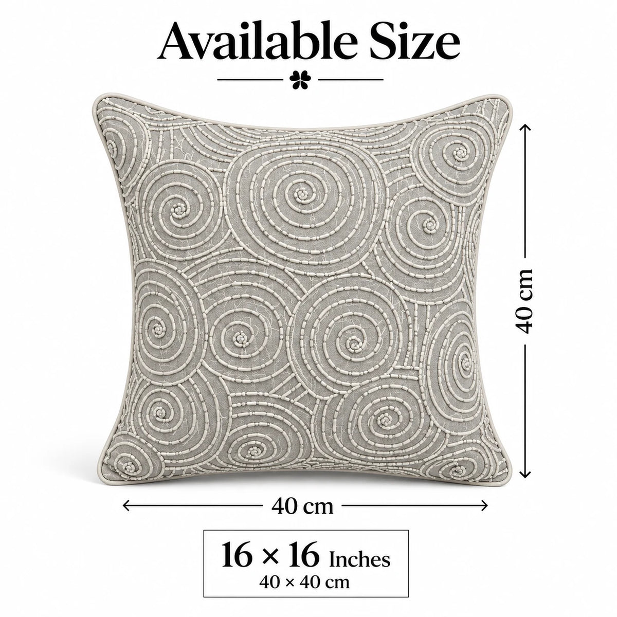 Spiral Cushion Cover
