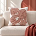 Claywhorl Embroidered Cushion Cover