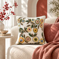 Colorweave Embroidered Cushion Cover